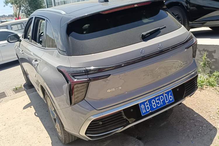 Used Hongqi HS3 2023 2.0T All-Wheel-Drive Youwei Version Rear Left 45 Deg