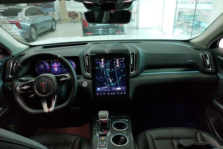 Used Hongqi HS3 2023 2.0T All-Wheel-Drive Youwei Version Center Console