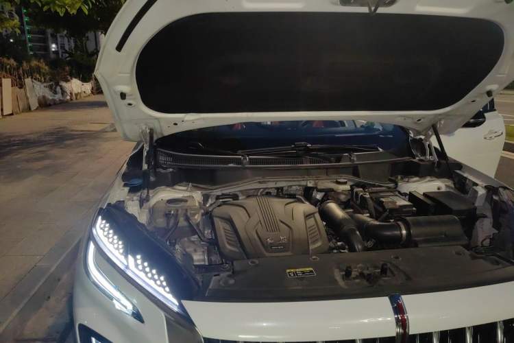 Used Hongqi HS3 2023 1.5T Two-Wheel Drive Shanwei Edition Engine Bay Right