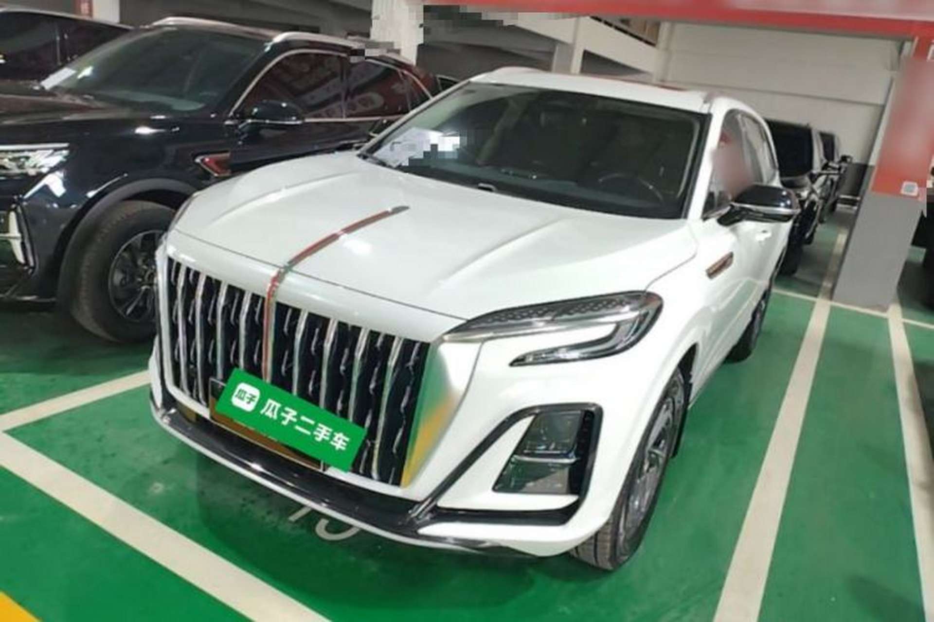 Used Hongqi HS3 2023 1.5T Two-Wheel Drive Shanwei Edition Front Left 45 Deg