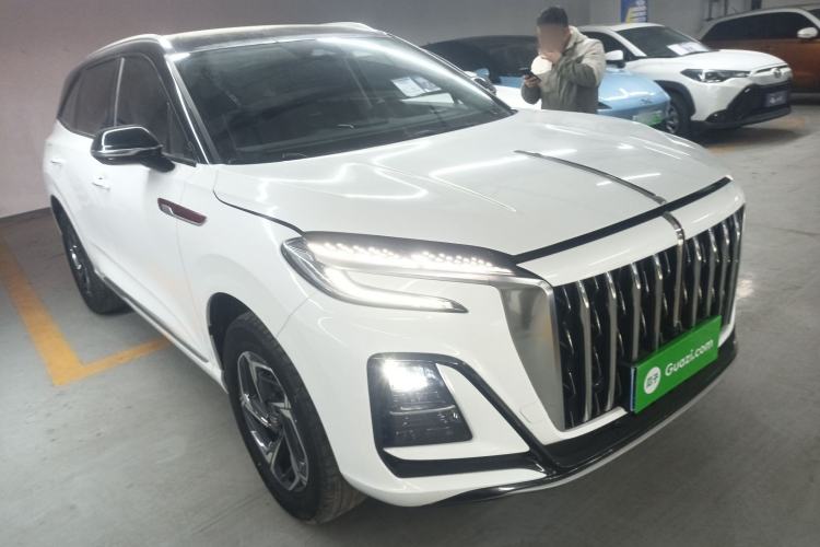 Used Hongqi HS3 2023 1.5T Two-Wheel Drive Shanwei Edition Front Right 45 Deg