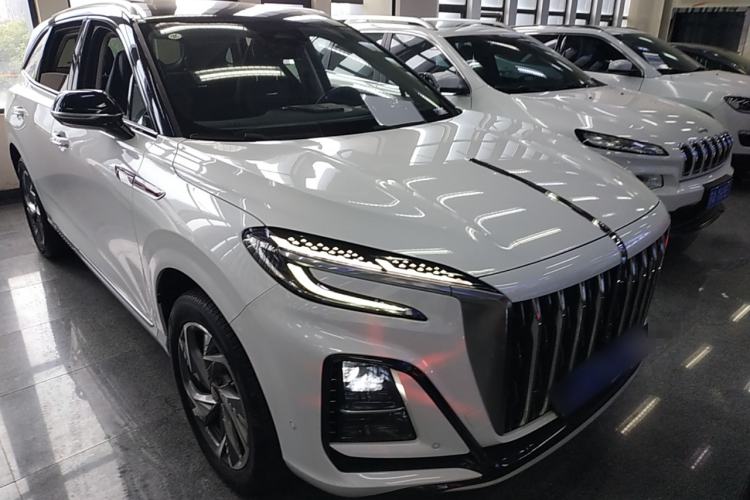 Used Hongqi HS3 2023 2.0T All-Wheel-Drive Youwei Version Front Right 45 Deg