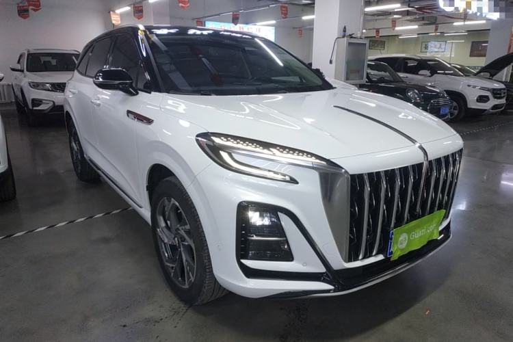 Used Hongqi HS3 2023 2.0T All-Wheel-Drive Youwei Version Front Right 45 Deg