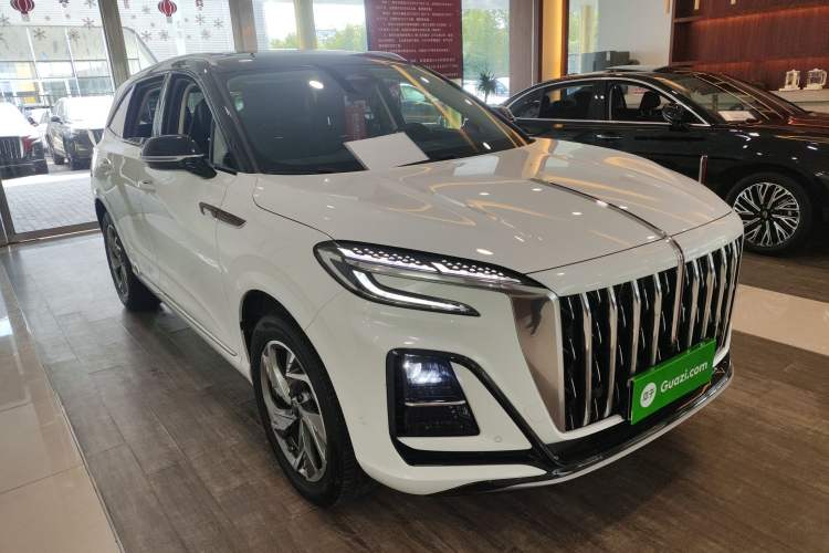 Used Hongqi HS3 2023 2.0T All-Wheel-Drive Youwei Version Front Right 45 Deg