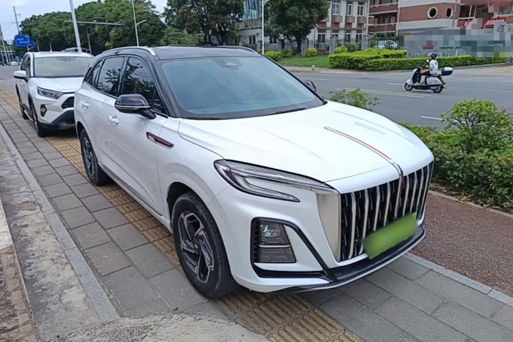 Used Hongqi HS3 2023 1.5T Two-Wheel Drive Shanwei Edition Front Right 45 Deg
