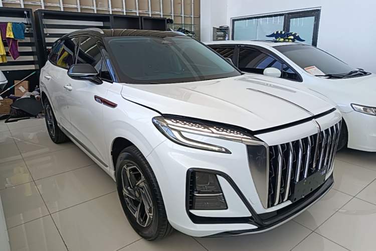 Used Hongqi HS3 2023 1.5T Two-Wheel Drive Shanwei Edition Front Right 45 Deg