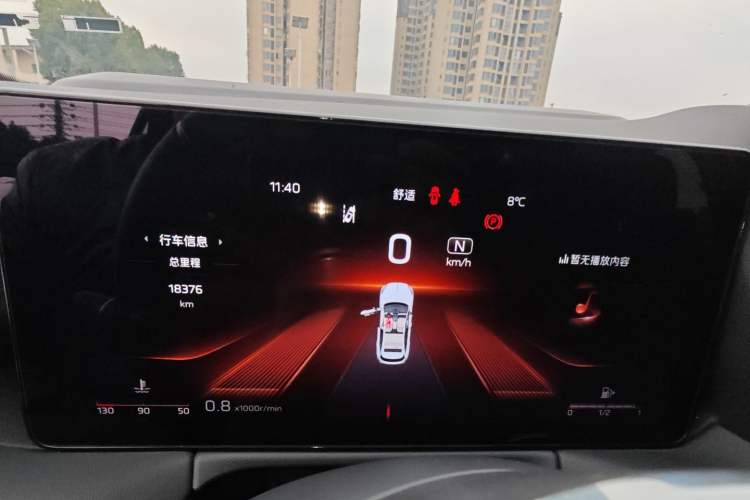 Used Hongqi HS3 2023 1.5T Two-Wheel Drive Shanwei Edition Instrument Cluster
