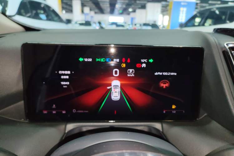 Used Hongqi HS3 2023 1.5T Two-Wheel Drive Shanwei Edition Instrument Cluster