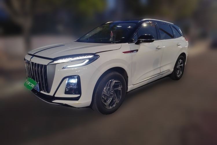 Used Hongqi HS3 2023 1.5T Two-Wheel Drive Shanwei Edition Guazi used car, China used car export, Used car for sale, Used Hongqi cars, Cheapest cars for sale