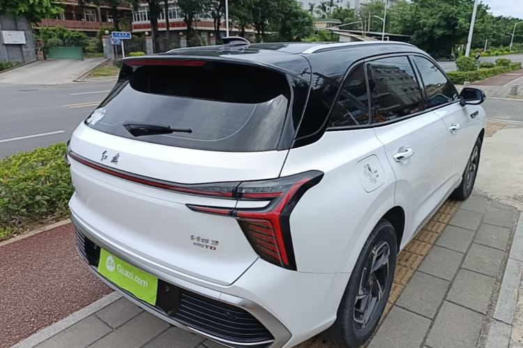 Used Hongqi HS3 2023 1.5T Two-Wheel Drive Shanwei Edition Rear Right 45 Deg