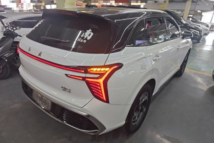 Used Hongqi HS3 2023 1.5T Two-Wheel Drive Shanwei Edition Rear Right 45 Deg