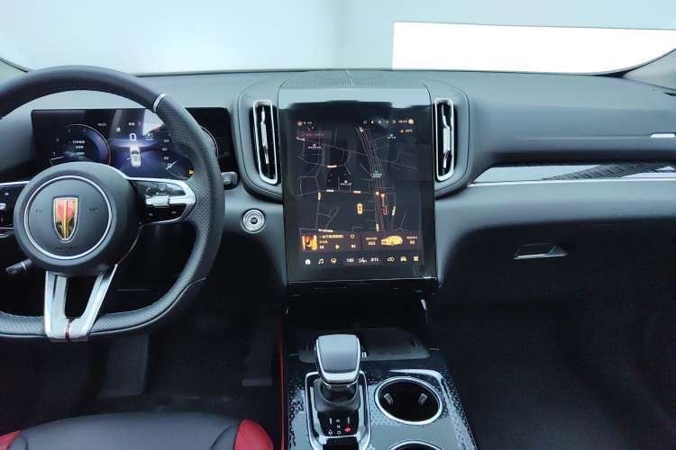 Used Hongqi HS3 2024 1.5T Shanwei Edition Audio And AC Panel