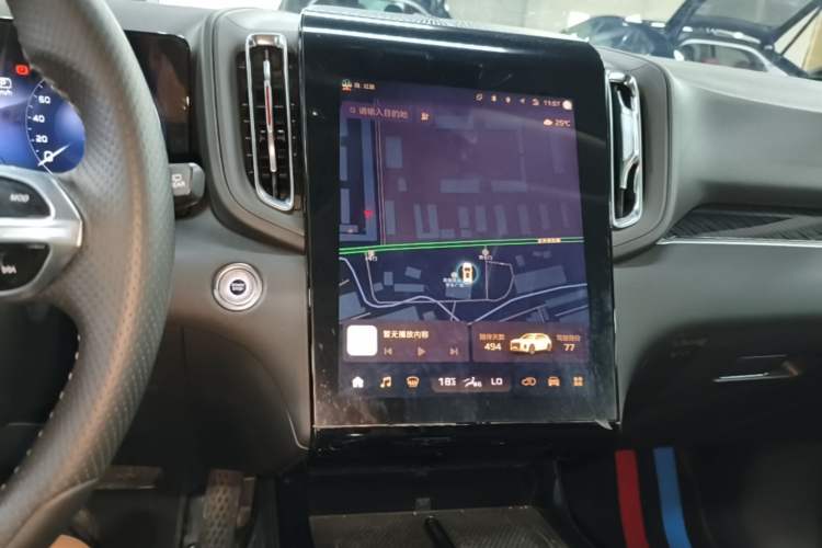 Used Hongqi HS3 2024 1.5T Shanwei Edition Audio And AC Panel