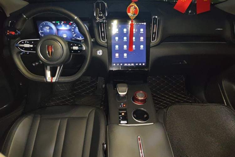 Used Hongqi HS3 2024 1.5T Shanwei Edition Center Console