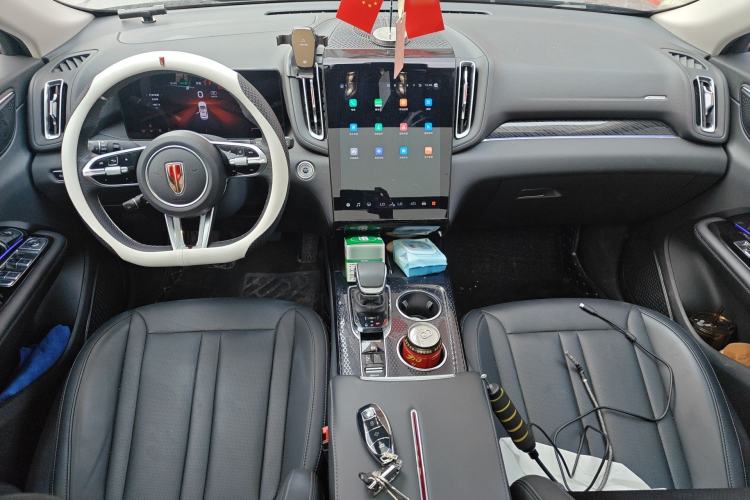 Used Hongqi HS3 2024 1.5T Shanwei Edition Center Console