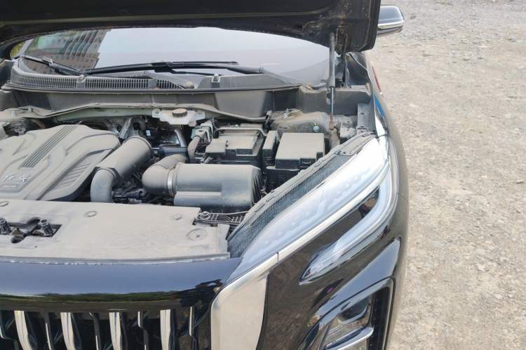 Used Hongqi HS3 2024 1.5T Shanwei Edition Engine Bay Left