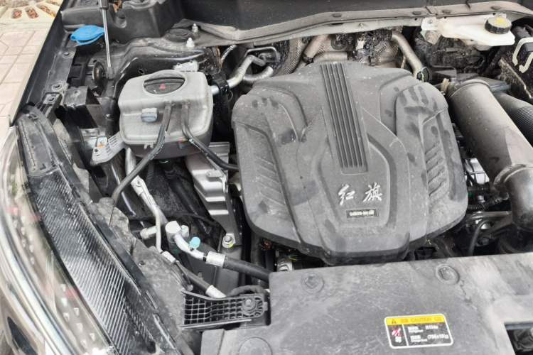 Used Hongqi HS3 2024 1.5T Shanwei Edition Engine Bay Right