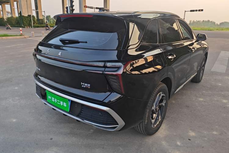Used Hongqi HS3 2024 1.5T Shanwei Edition Rear Right 45 Deg