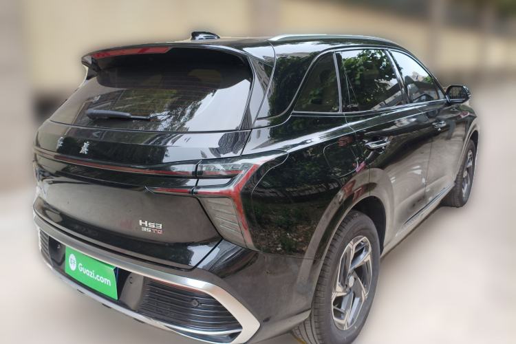 Used Hongqi HS3 2024 1.5T Shanwei Edition Rear Right 45 Deg