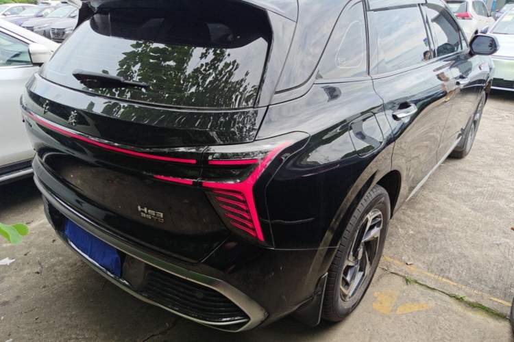Used Hongqi HS3 2024 1.5T Shanwei Edition Rear Right 45 Deg