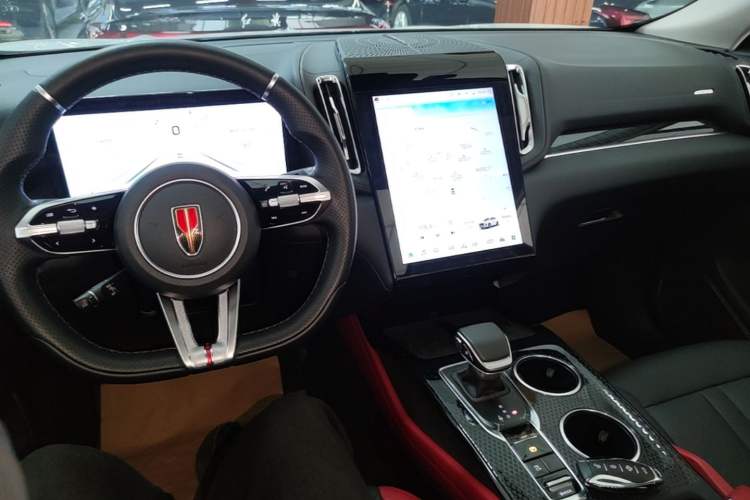 Used Hongqi HS3 2024 1.5T Shanwei Edition Audio And AC Panel