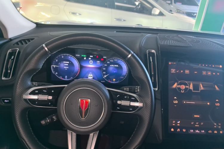 Used Hongqi HS3 2024 1.5T Shanwei Edition Center Console