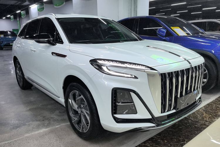 Used Hongqi HS3 PHEV 2024 PHEV 115km Jingwei Edition Front Right 45 Deg