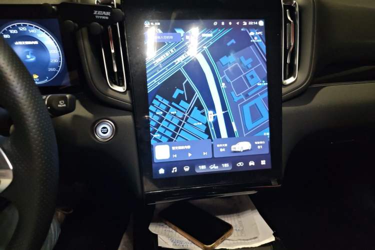 Used Hongqi HS3 PHEV 2024 PHEV 115km Jingwei Edition Audio And AC Panel