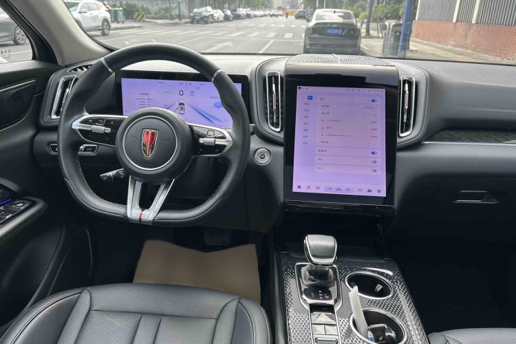Used Hongqi HS3 PHEV 2024 PHEV 115km Jingwei Edition Audio And AC Panel