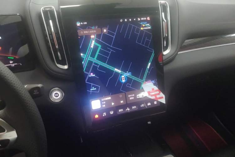 Used Hongqi HS3 PHEV 2024 PHEV 115km Jingwei Edition Audio And AC Panel