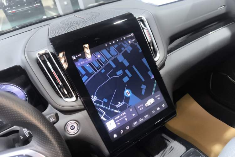 Used Hongqi HS3 PHEV 2024 PHEV 115km Jingwei Edition Audio And AC Panel