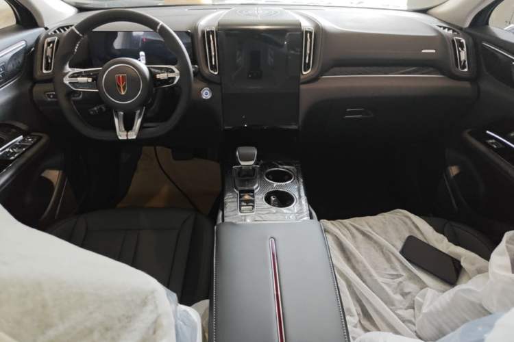 Used Hongqi HS3 PHEV 2024 PHEV 115km Jingwei Edition Audio And AC Panel