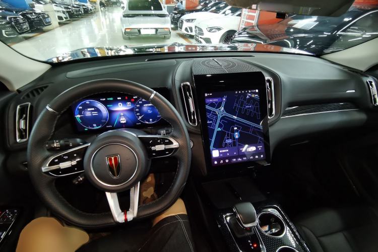Used Hongqi HS3 PHEV 2024 PHEV 115km Jingwei Edition Center Console