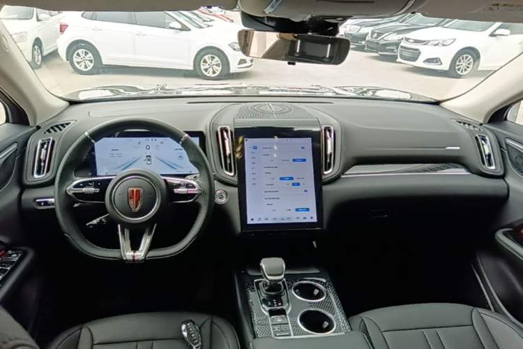 Used Hongqi HS3 PHEV 2024 PHEV 115km Jingwei Edition Center Console
