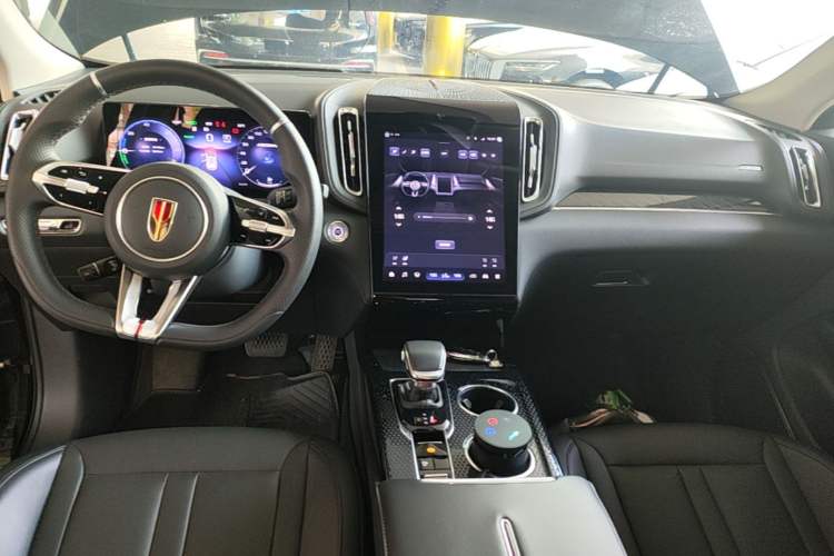 Used Hongqi HS3 PHEV 2024 PHEV 115km Jingwei Edition Center Console