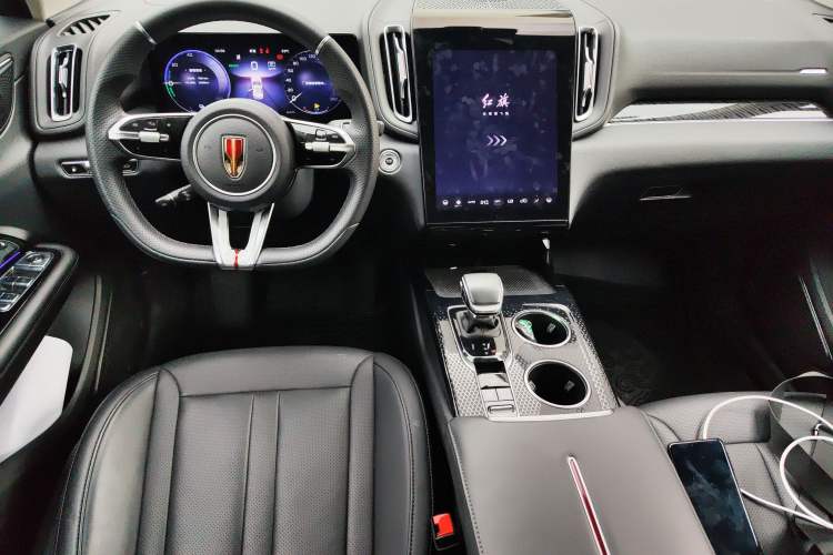 Used Hongqi HS3 PHEV 2024 PHEV 115km Jingwei Edition Center Console
