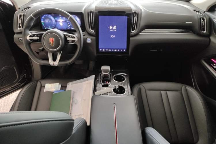 Used Hongqi HS3 PHEV 2024 PHEV 115km Jingwei Edition Center Console