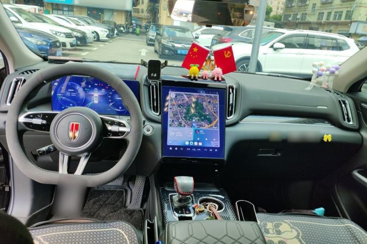 Used Hongqi HS3 PHEV 2024 PHEV 115km Jingwei Edition Center Console