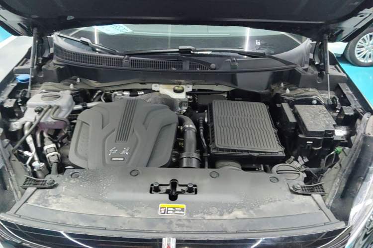Used Hongqi HS3 PHEV 2024 PHEV 115km Jingwei Edition Engine Bay