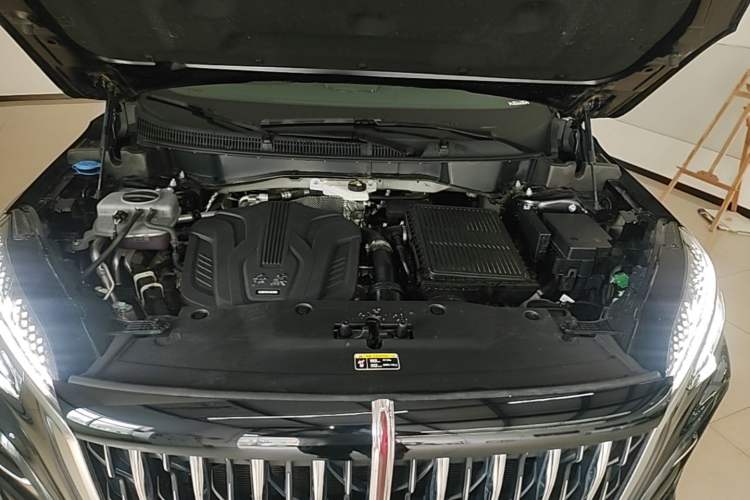 Used Hongqi HS3 PHEV 2024 PHEV 115km Jingwei Edition Engine Bay