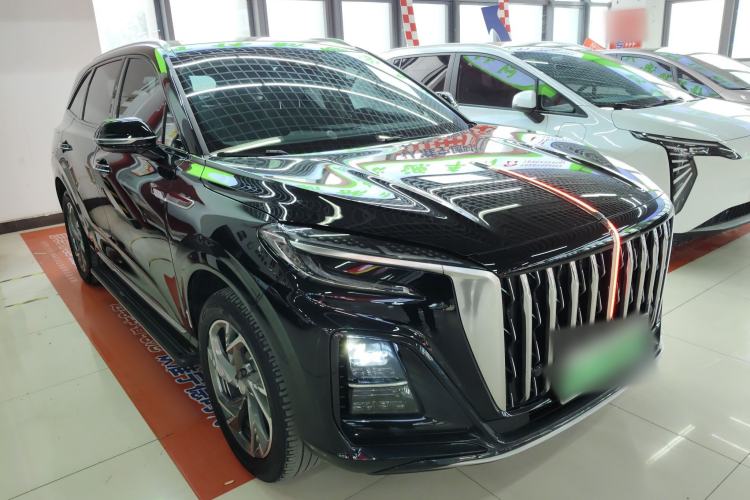 Used Hongqi HS3 PHEV 2024 PHEV 115km Jingwei Edition Front Right 45 Deg