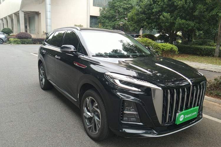 Used Hongqi HS3 PHEV 2024 PHEV 115km Jingwei Edition Front Right 45 Deg