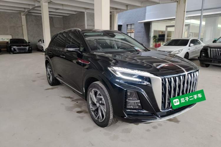 Used Hongqi HS3 PHEV 2024 PHEV 115km Jingwei Edition Front Right 45 Deg