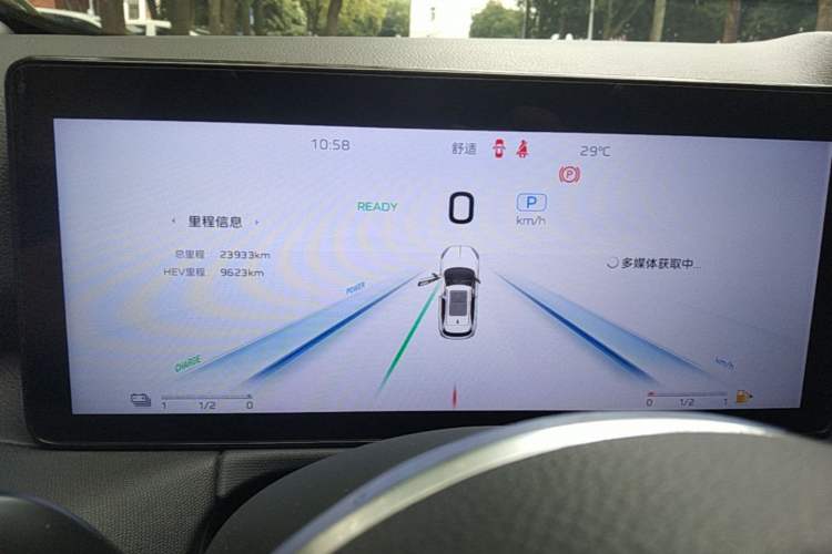 Used Hongqi HS3 PHEV 2024 PHEV 115km Jingwei Edition Instrument Cluster