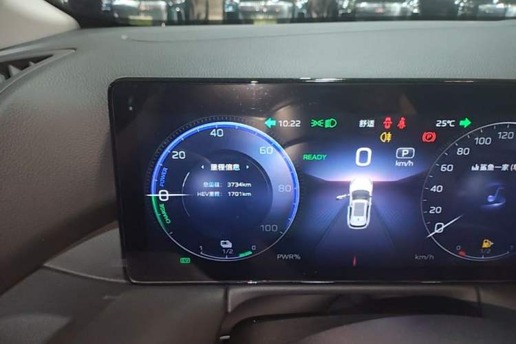 Used Hongqi HS3 PHEV 2024 PHEV 115km Jingwei Edition Instrument Cluster