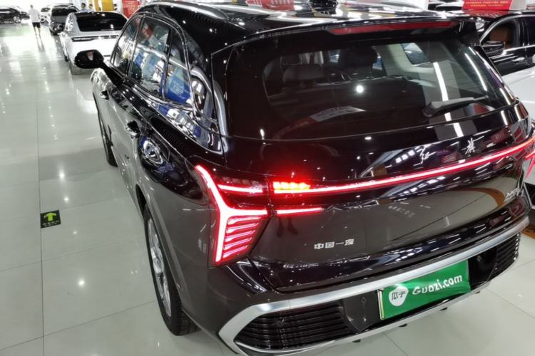 Used Hongqi HS3 PHEV 2024 PHEV 115km Jingwei Edition Rear Left 45 Deg