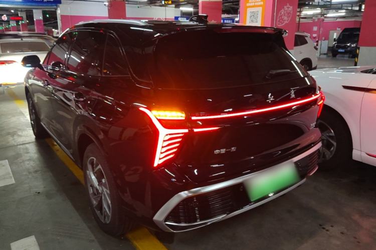 Used Hongqi HS3 PHEV 2024 PHEV 115km Jingwei Edition Rear Left 45 Deg