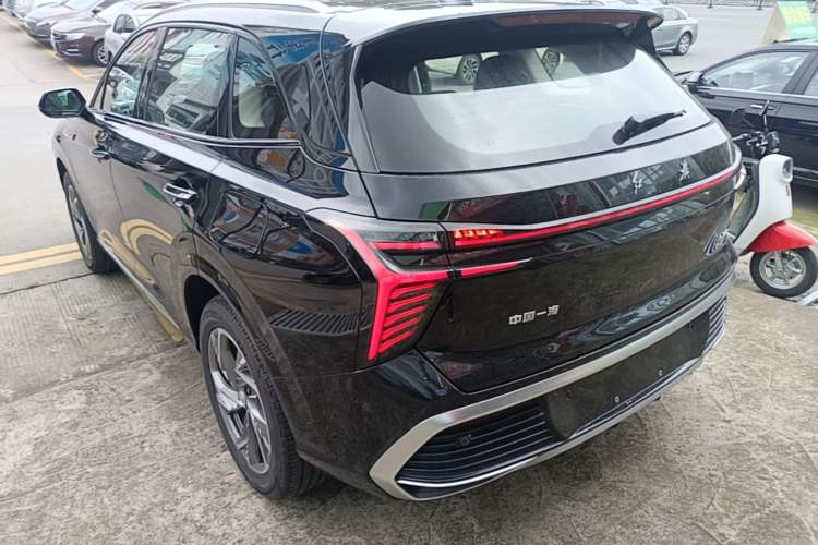 Used Hongqi HS3 PHEV 2024 PHEV 115km Jingwei Edition Rear Left 45 Deg