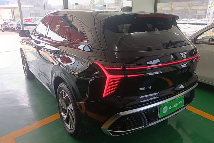 Used Hongqi HS3 PHEV 2024 PHEV 115km Jingwei Edition Rear Left 45 Deg