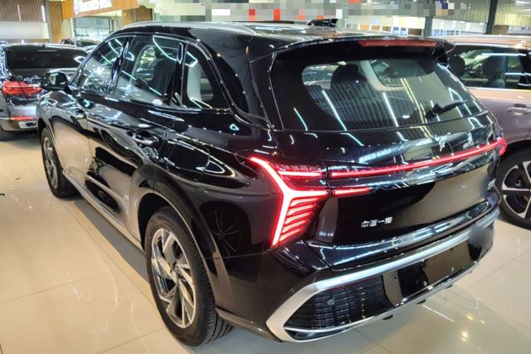 Used Hongqi HS3 PHEV 2024 PHEV 115km Jingwei Edition Rear Left 45 Deg